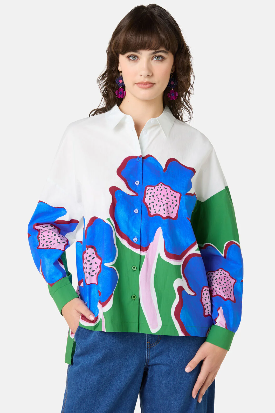 Seedlings Print Shirt