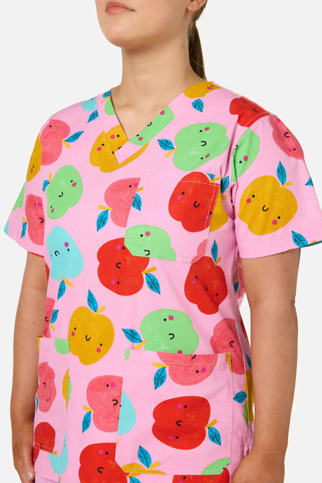 She's Apples Top & Pant Scrub Set - Image 5