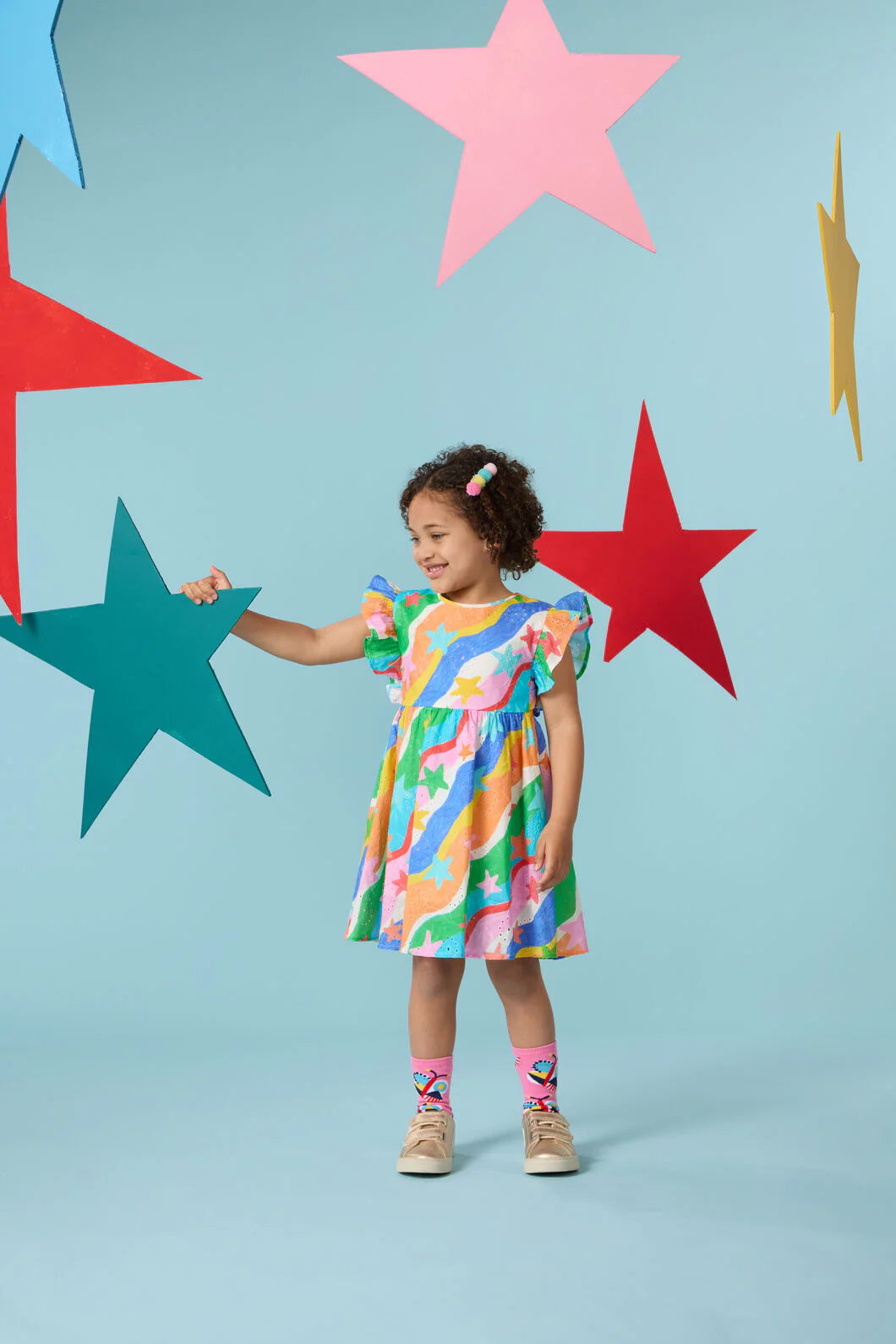 Shine Kids Broderie Dress