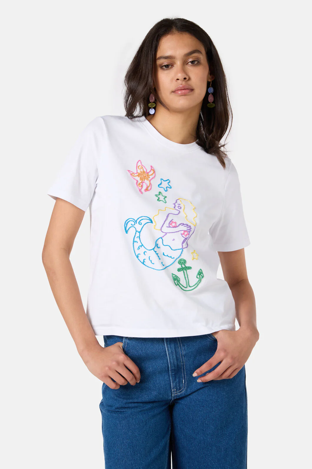 Sirena Emb Classic Tee