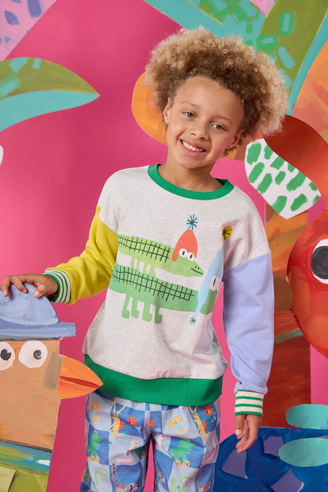 Snappy Kids Sweater