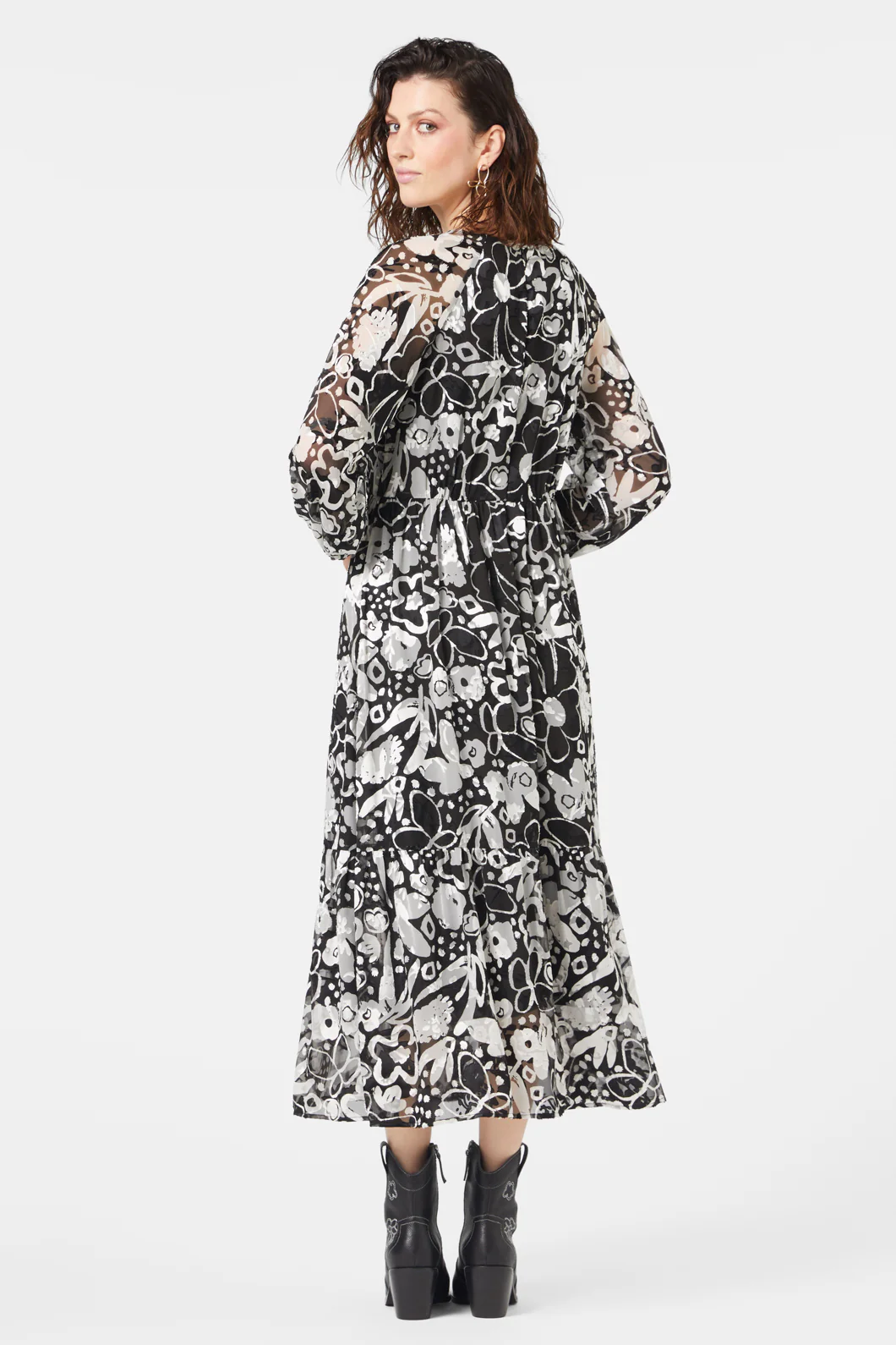 Snow Day Tiered Dress - Image 5