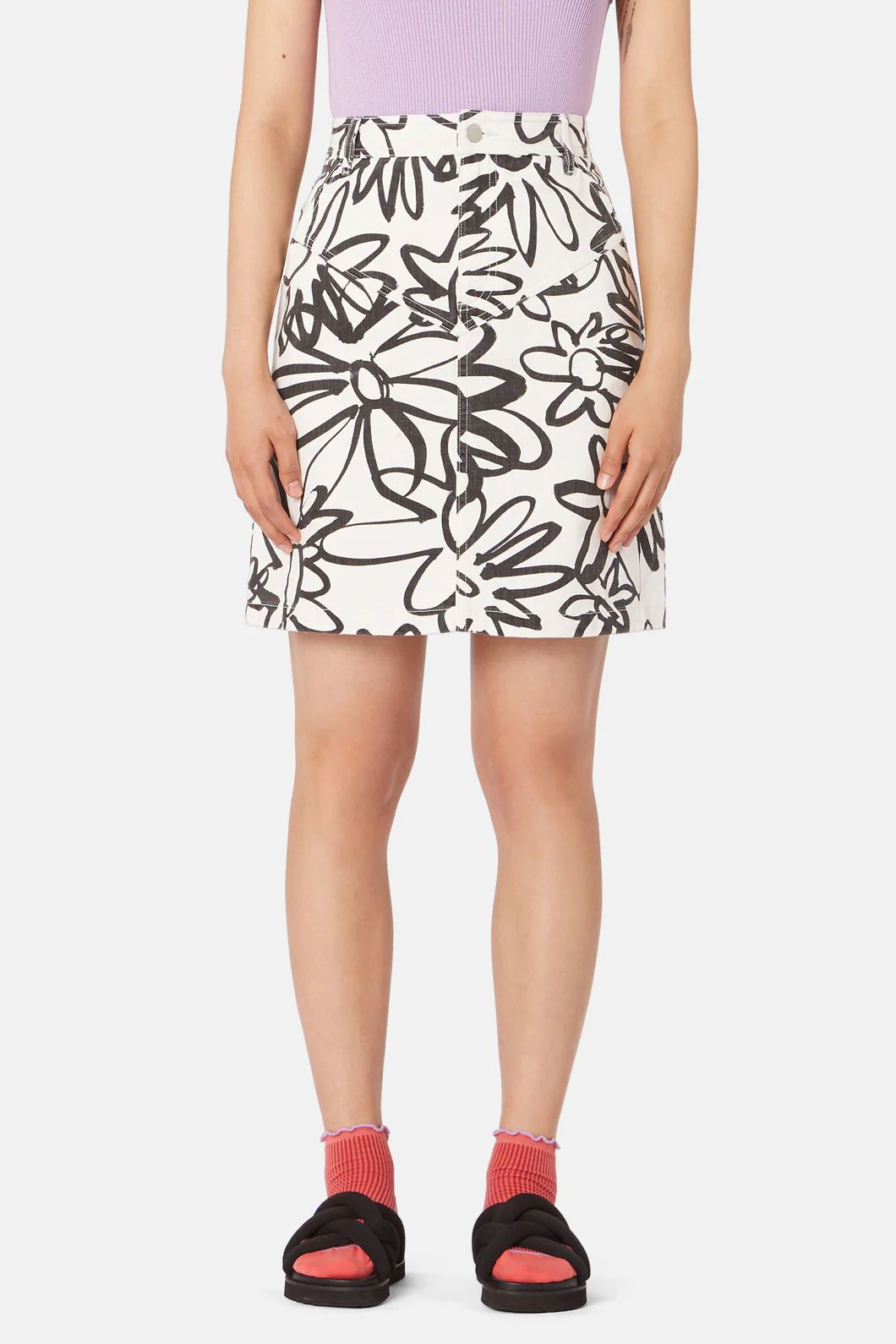 Solo Daisy Mini Skirt - Image 2