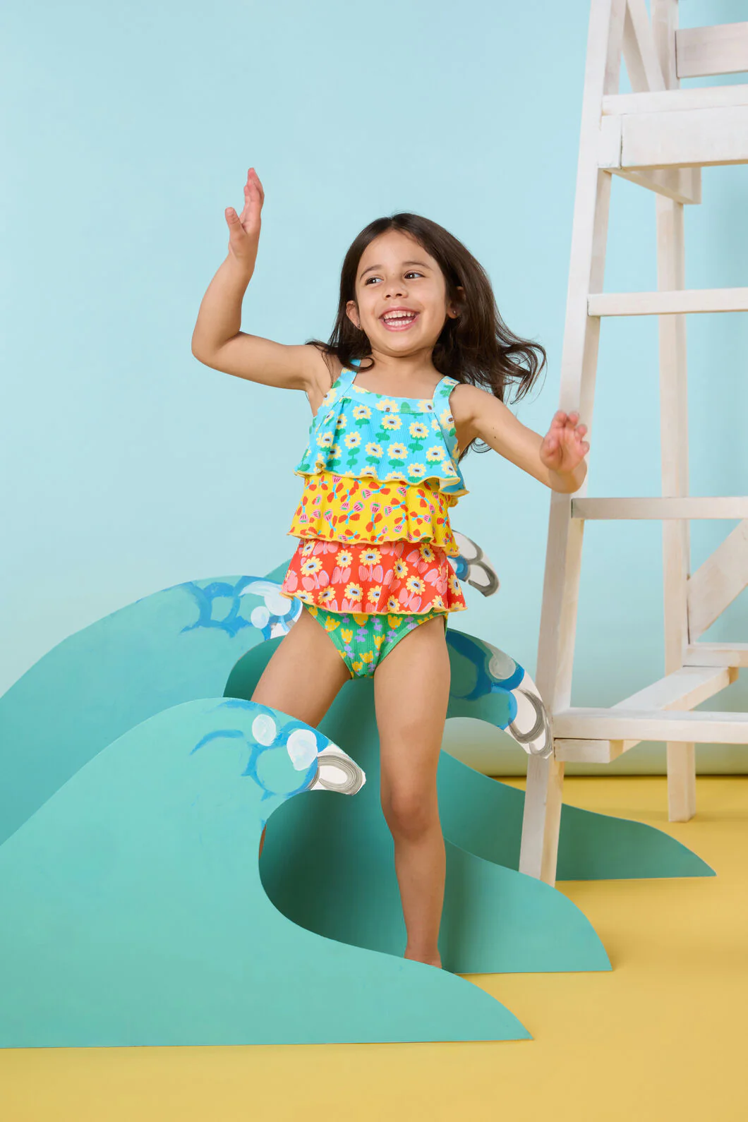 Splice Floral Kids Tiered Bath - Image 2