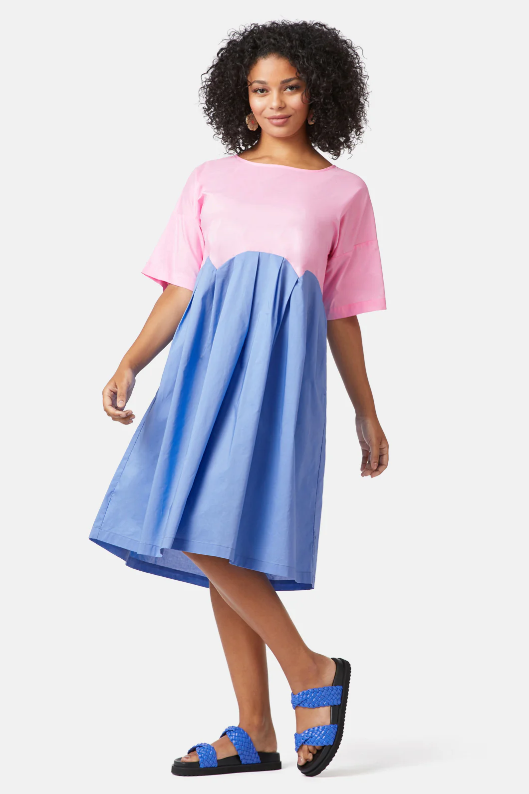 Spliced Scalop Dress - Image 3