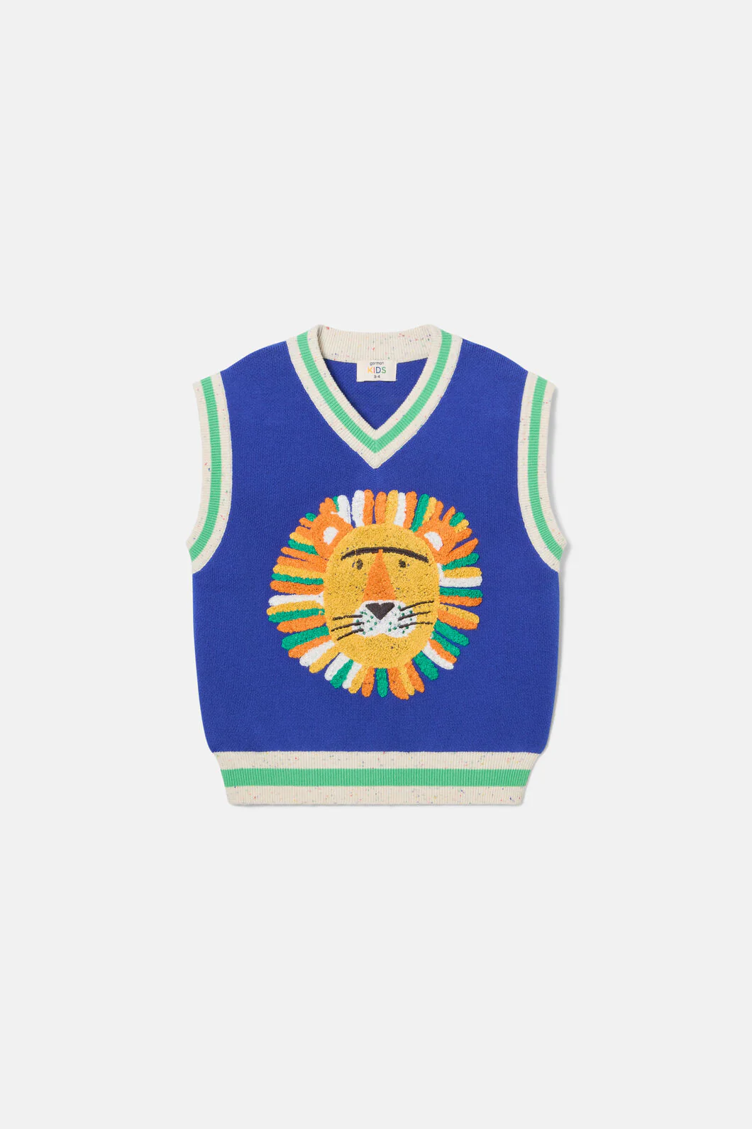 Sports Lion Kids Knit Vest