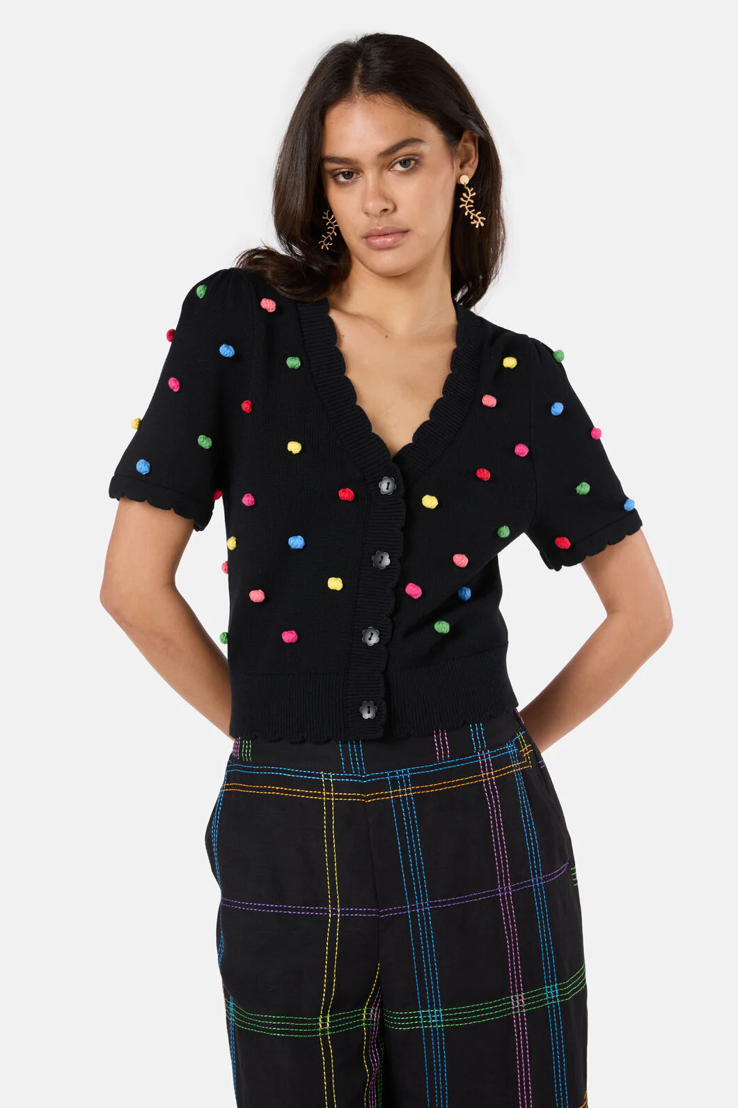 Spotty Summer Cardigan