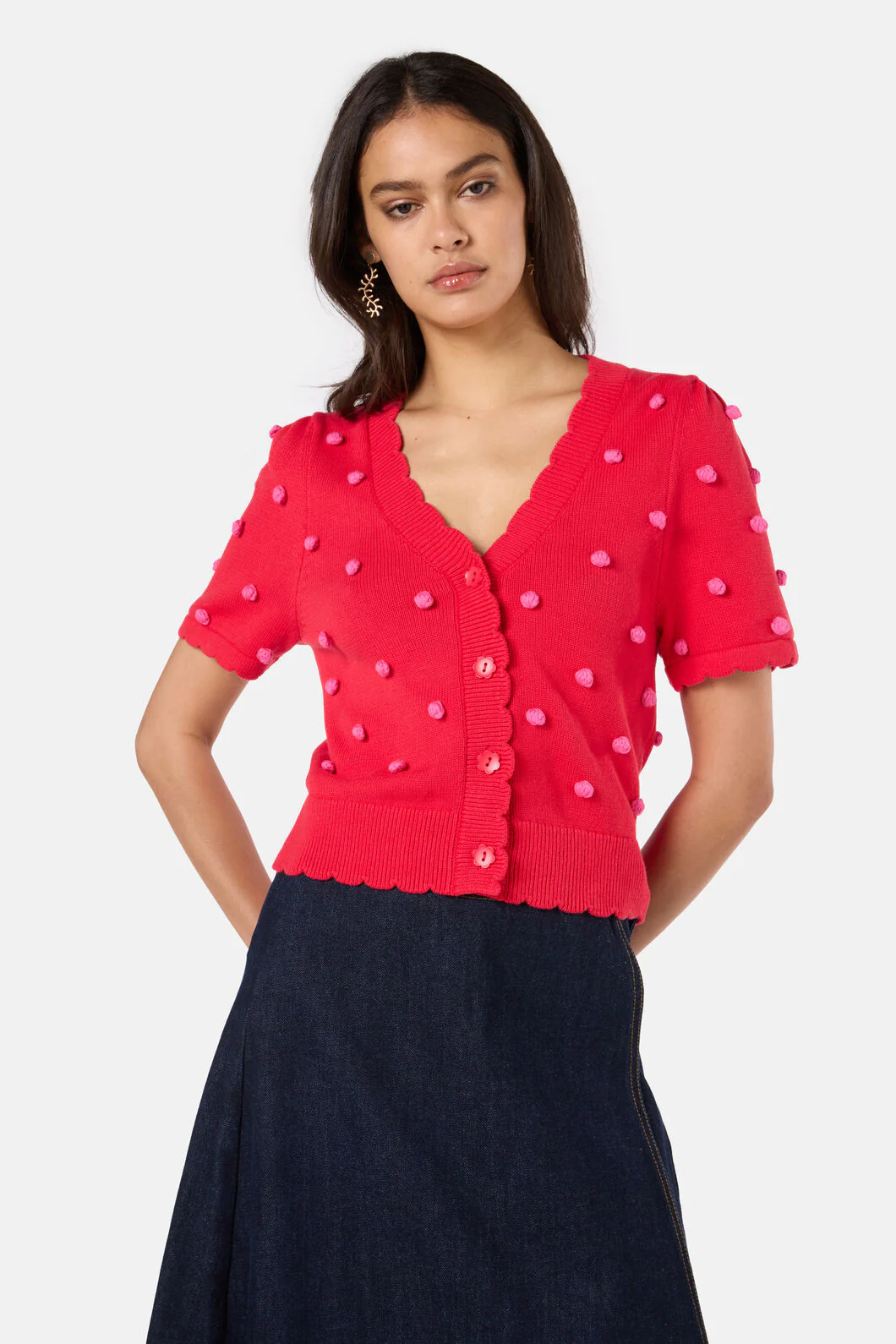 Spotty Summer Cardigan - Image 6