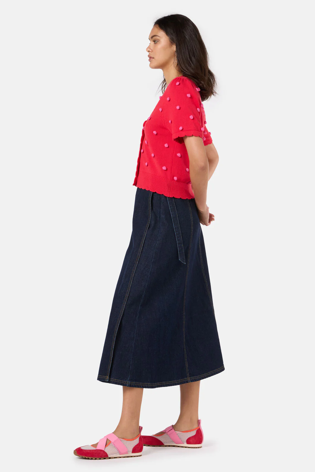 Spotty Summer Cardigan - Image 8