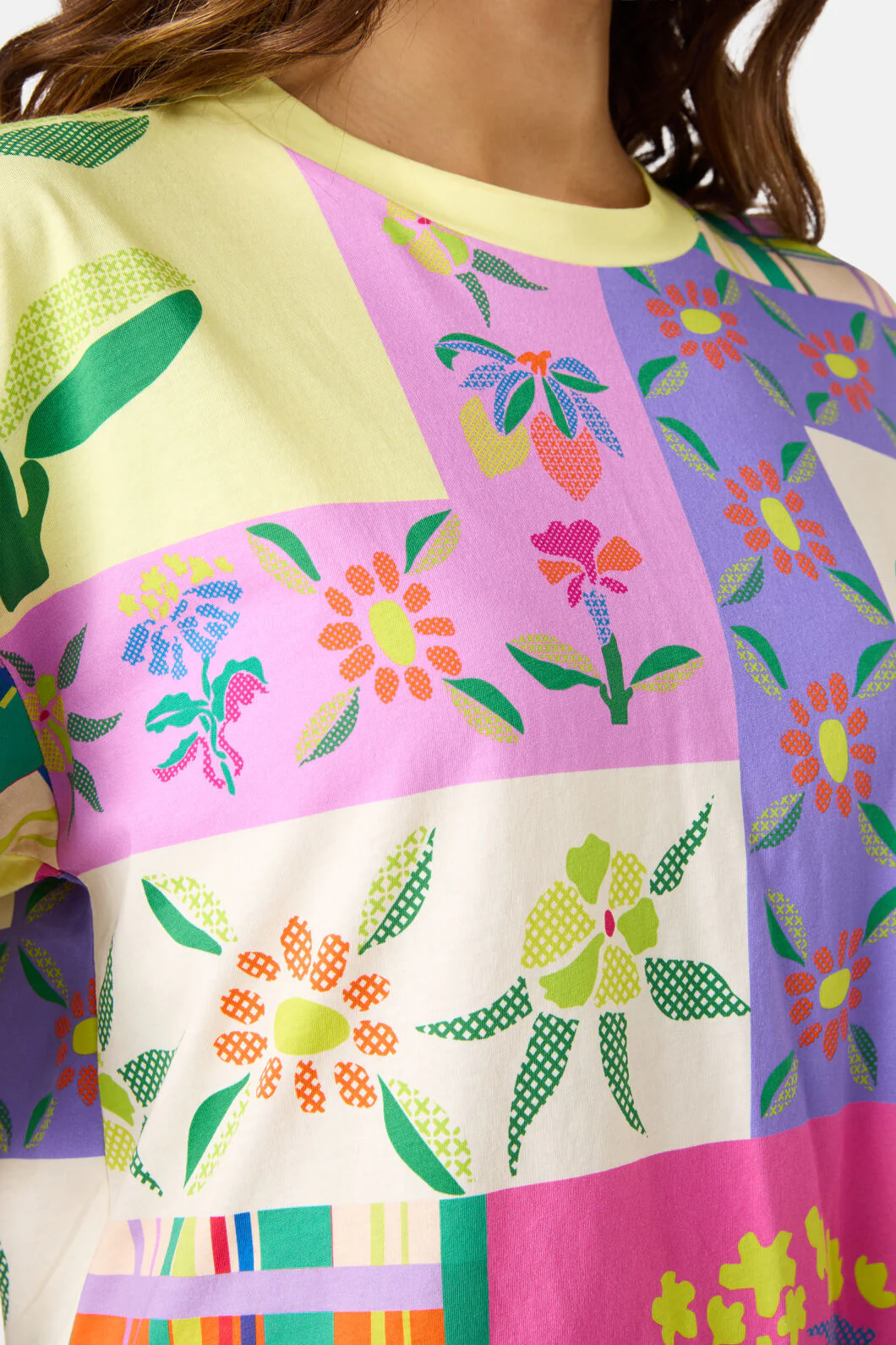 Stencil Garden Relaxed Tee - Image 5