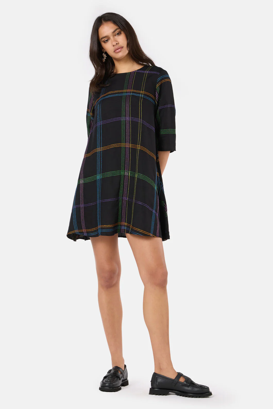Stitched Swing Dress - Image 3