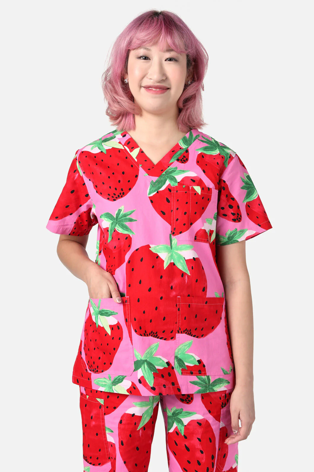 Strawberry Fields Scrub Set - Image 5