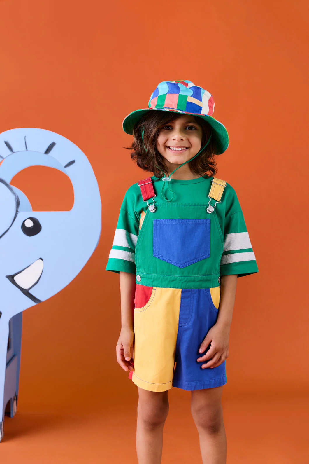 Stripe Mix Kids Hat