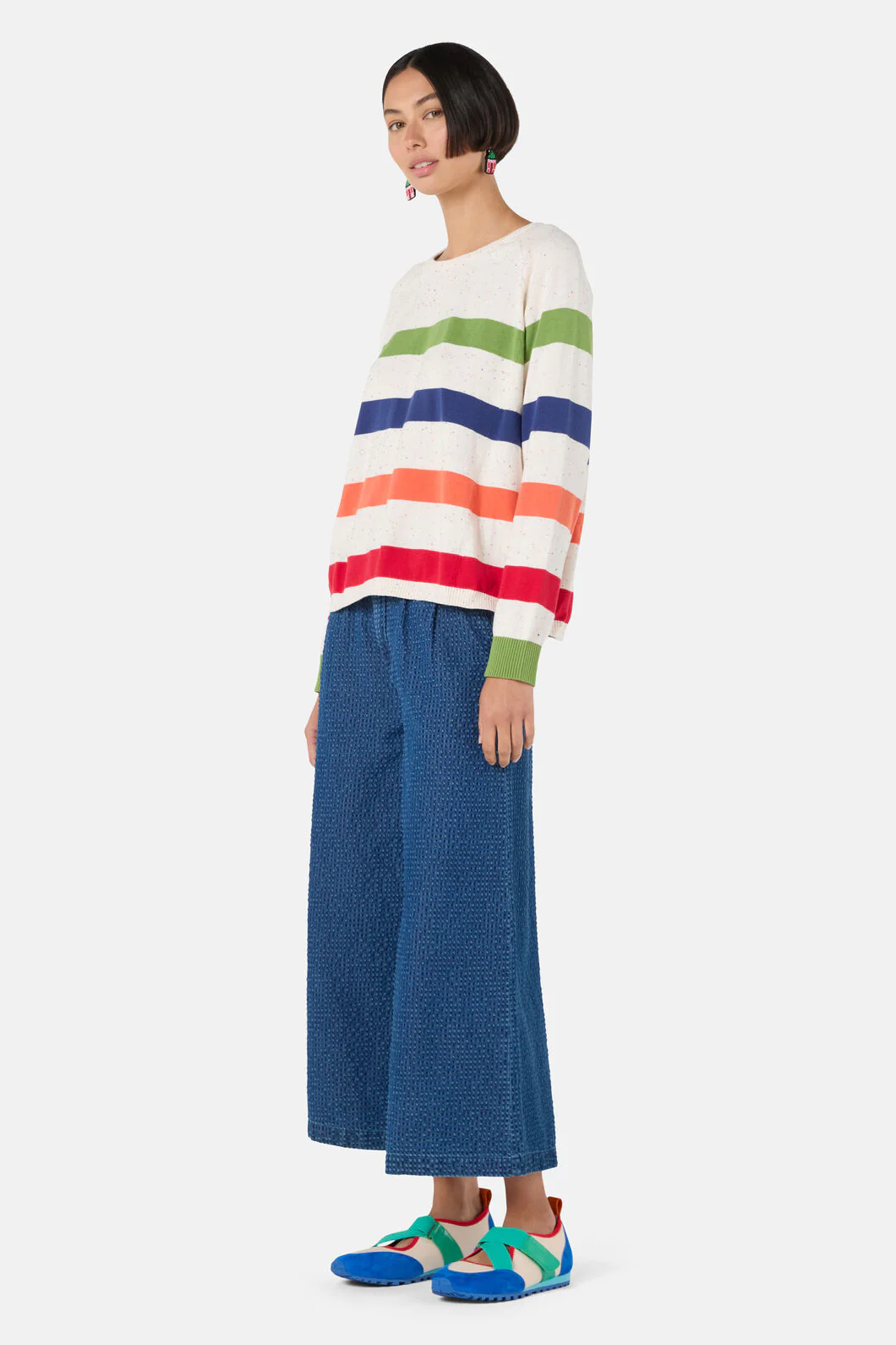 Striped Stacey Knit Jumper - Image 3