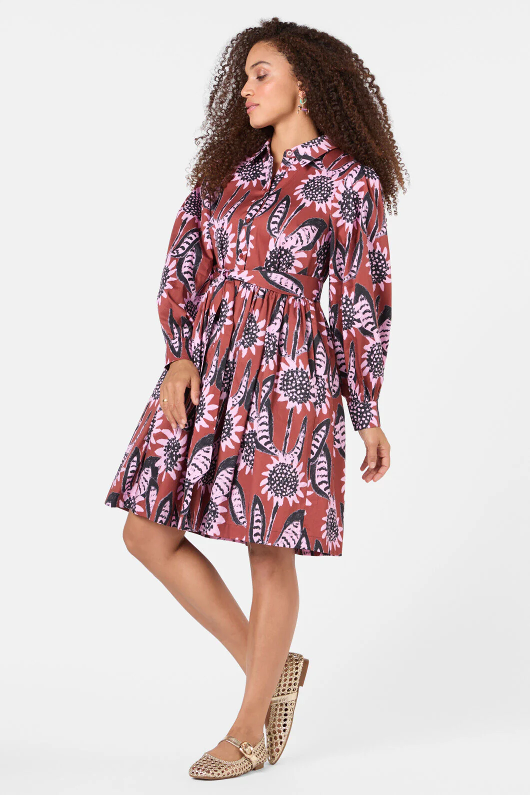 Sun Song Shirt Dress - Image 8