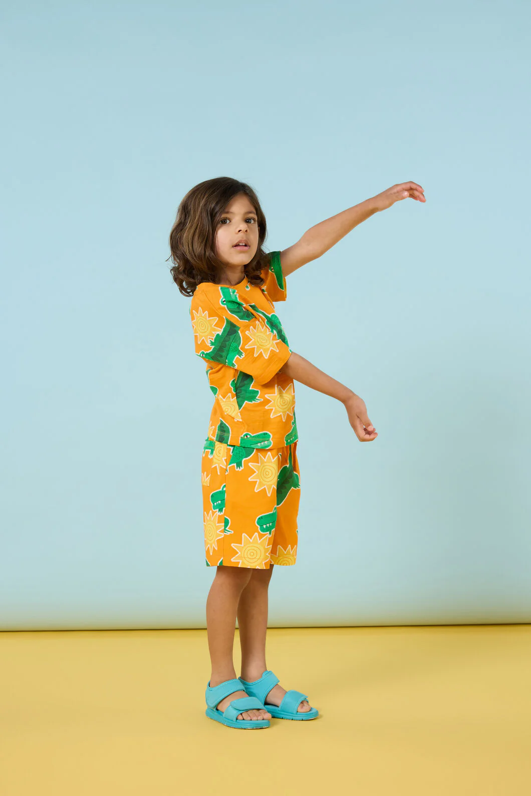 Sunny Croc Kids Shorts - Image 2