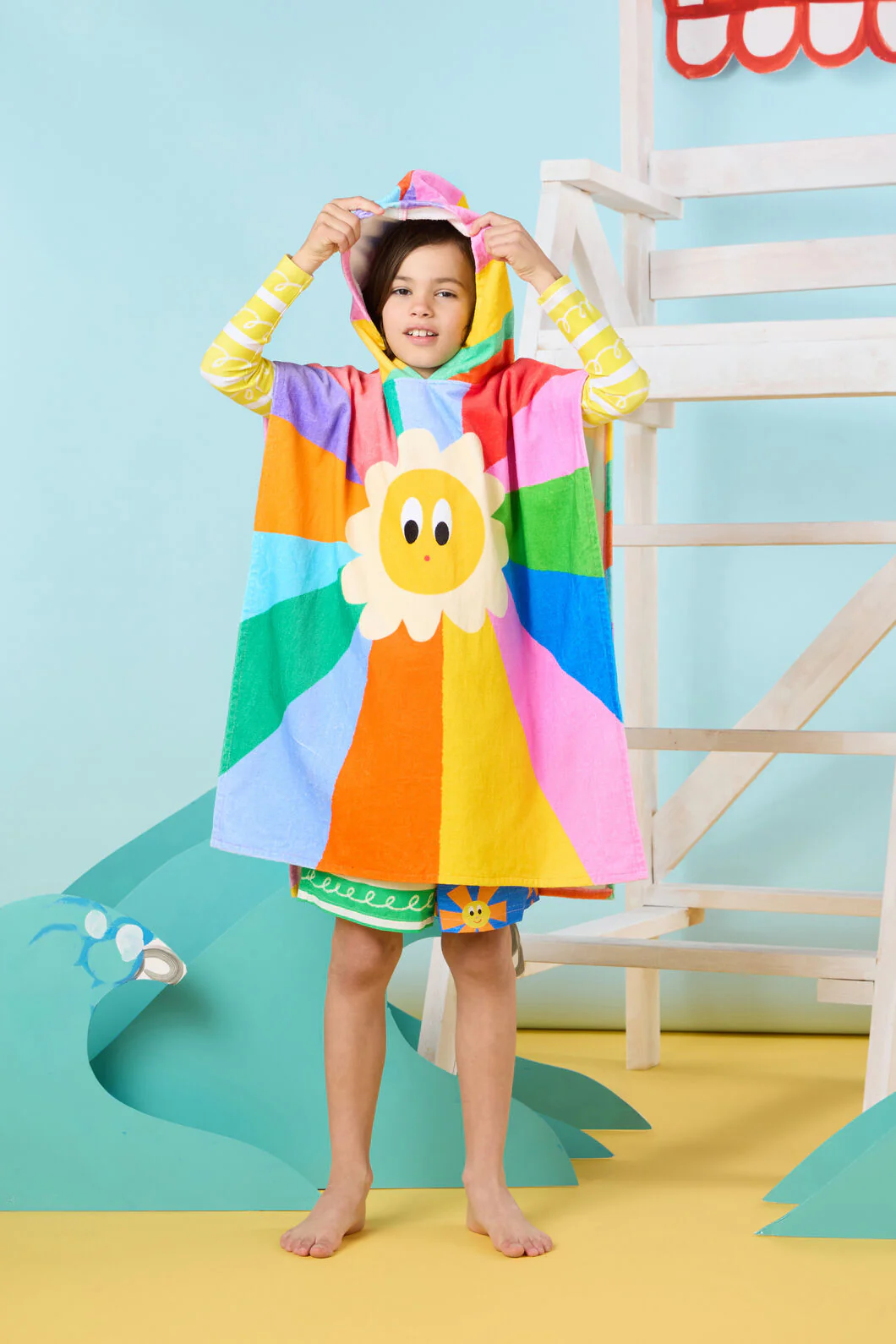 Sunny Kids Swim Poncho