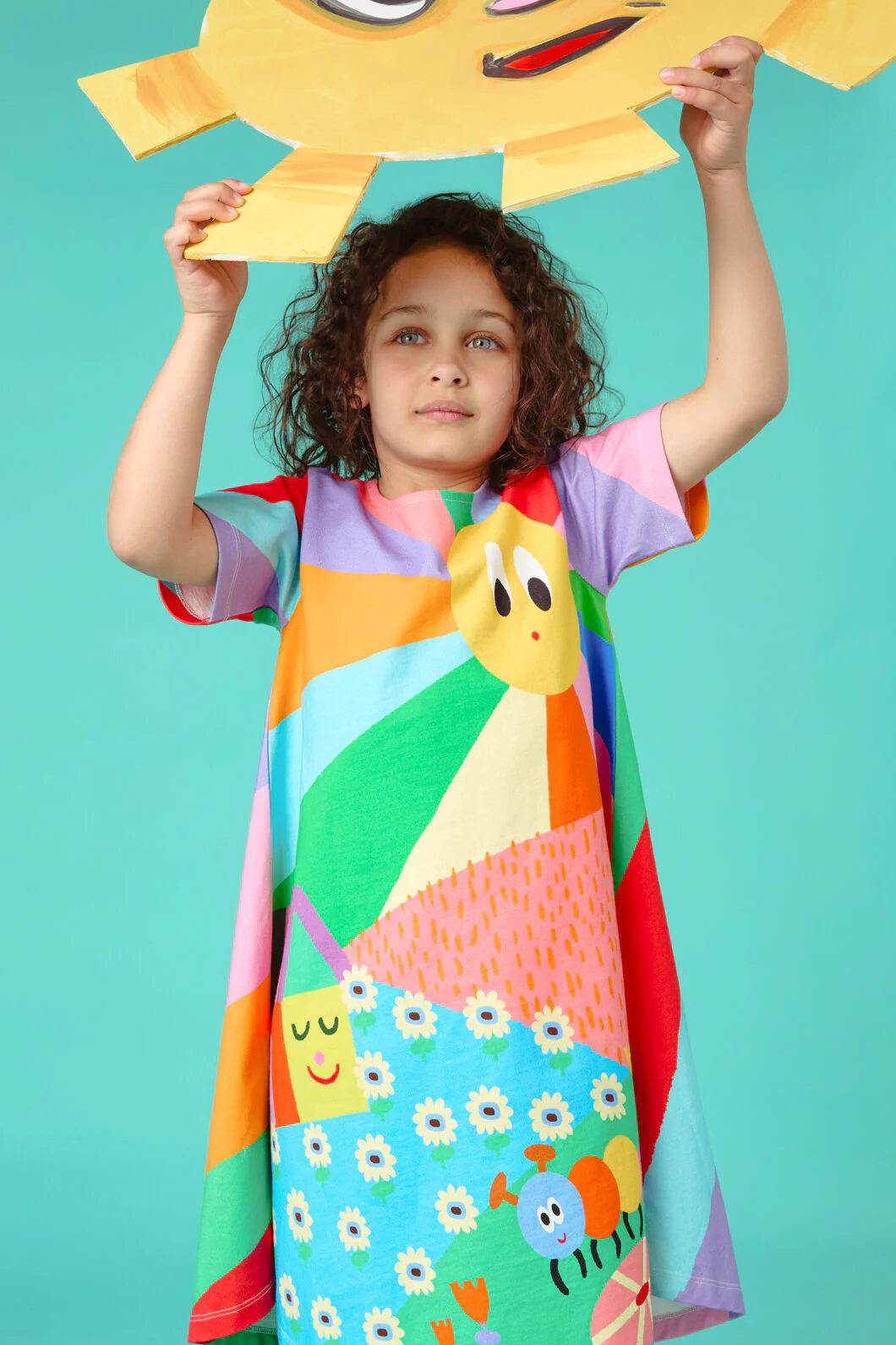Sunsets Kids Dress