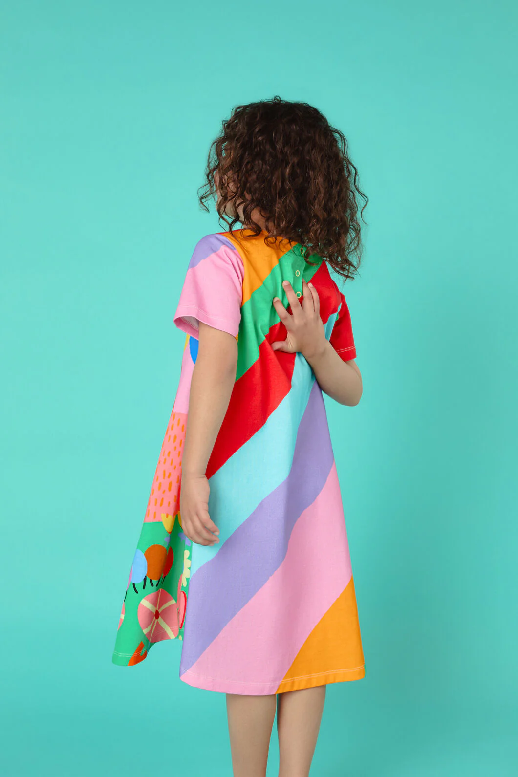 Sunsets Kids Dress - Image 4