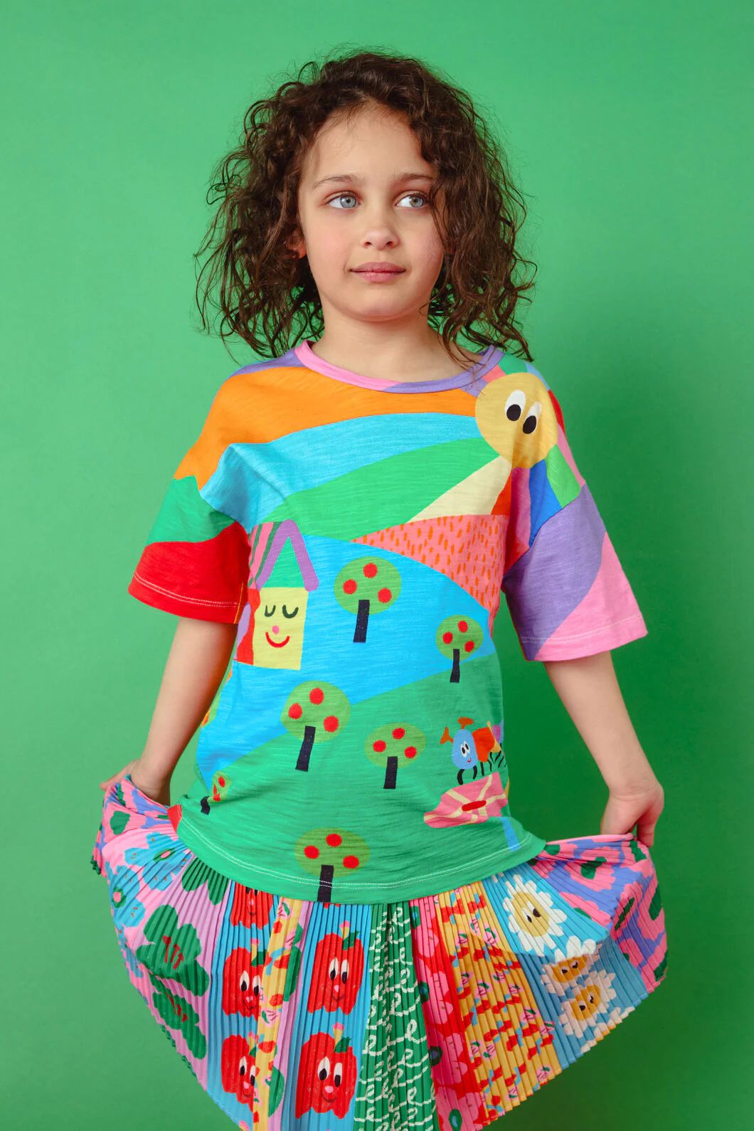 Sunsets Kids SS Tee