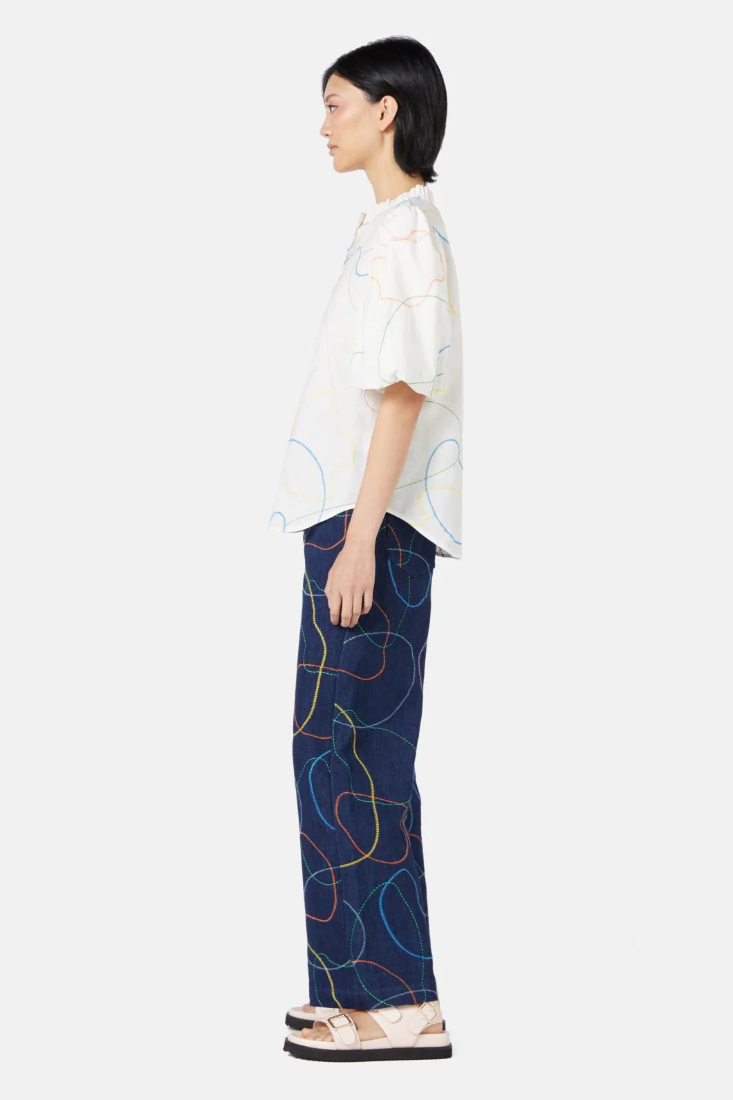 Taking A Trip Embroidered Shirt - Image 4