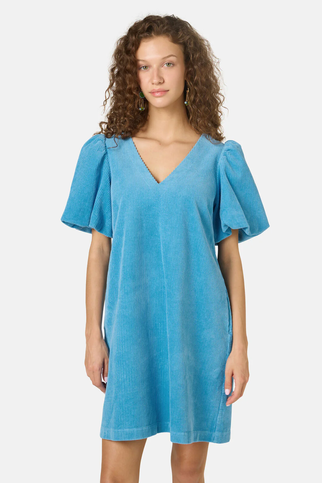 Tallulah Corduroy Smock Dress