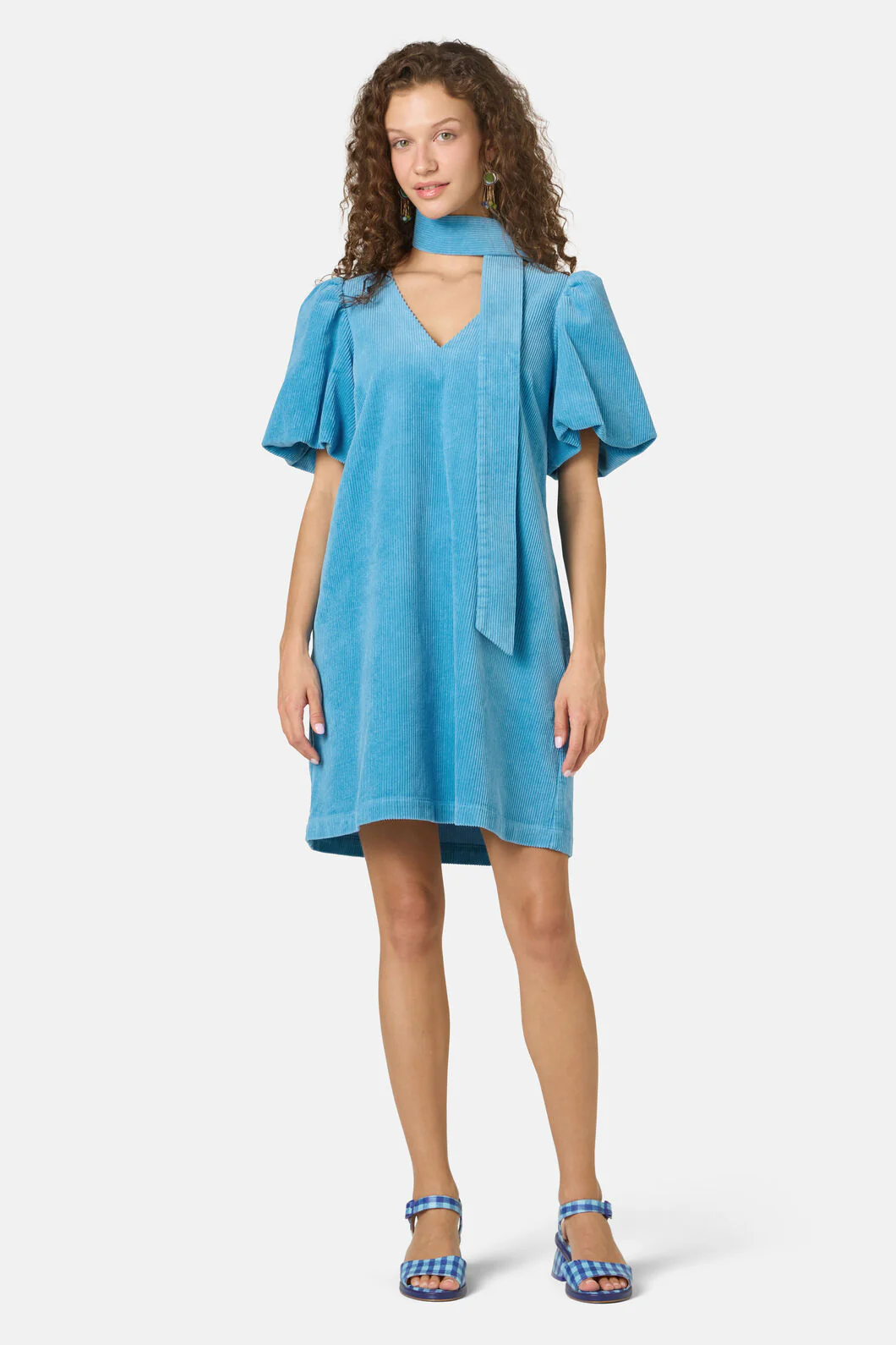 Tallulah Corduroy Smock Dress - Image 3