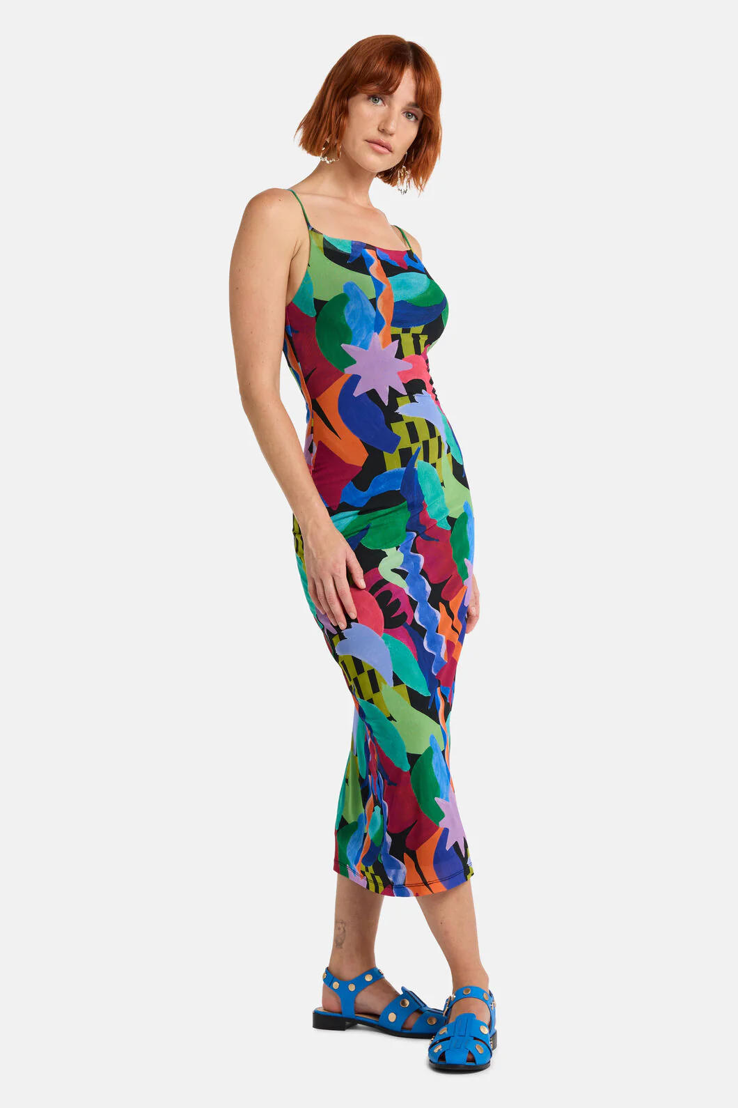 Tangled Tropic Mesh Dress - Image 3