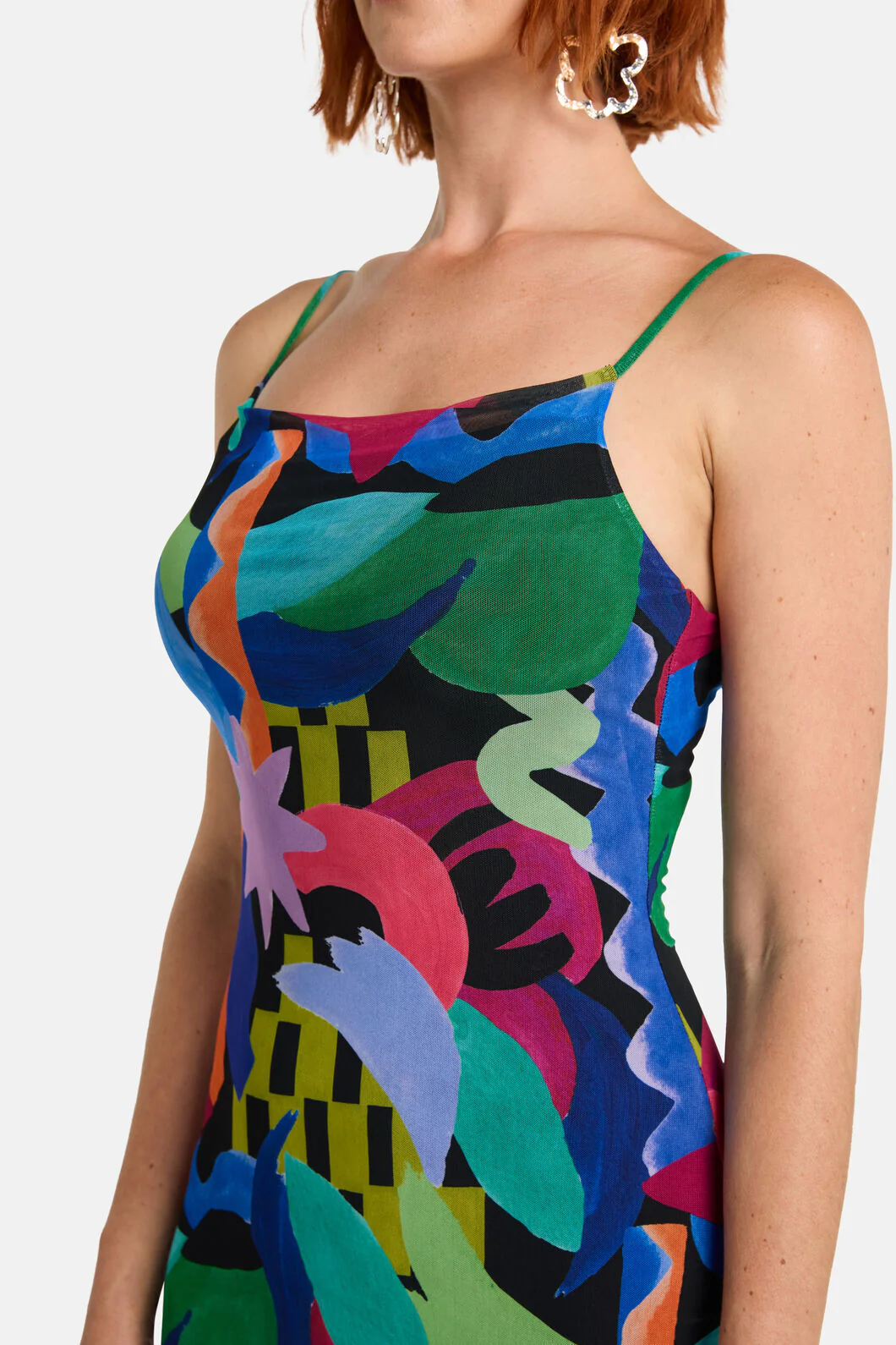 Tangled Tropic Mesh Dress - Image 5