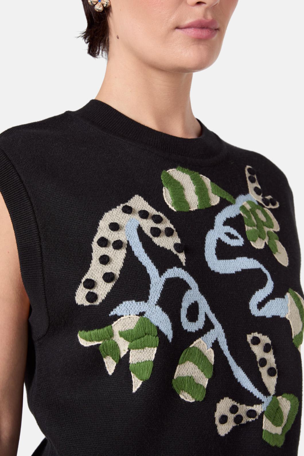 The Vines Knit Vest - Image 6