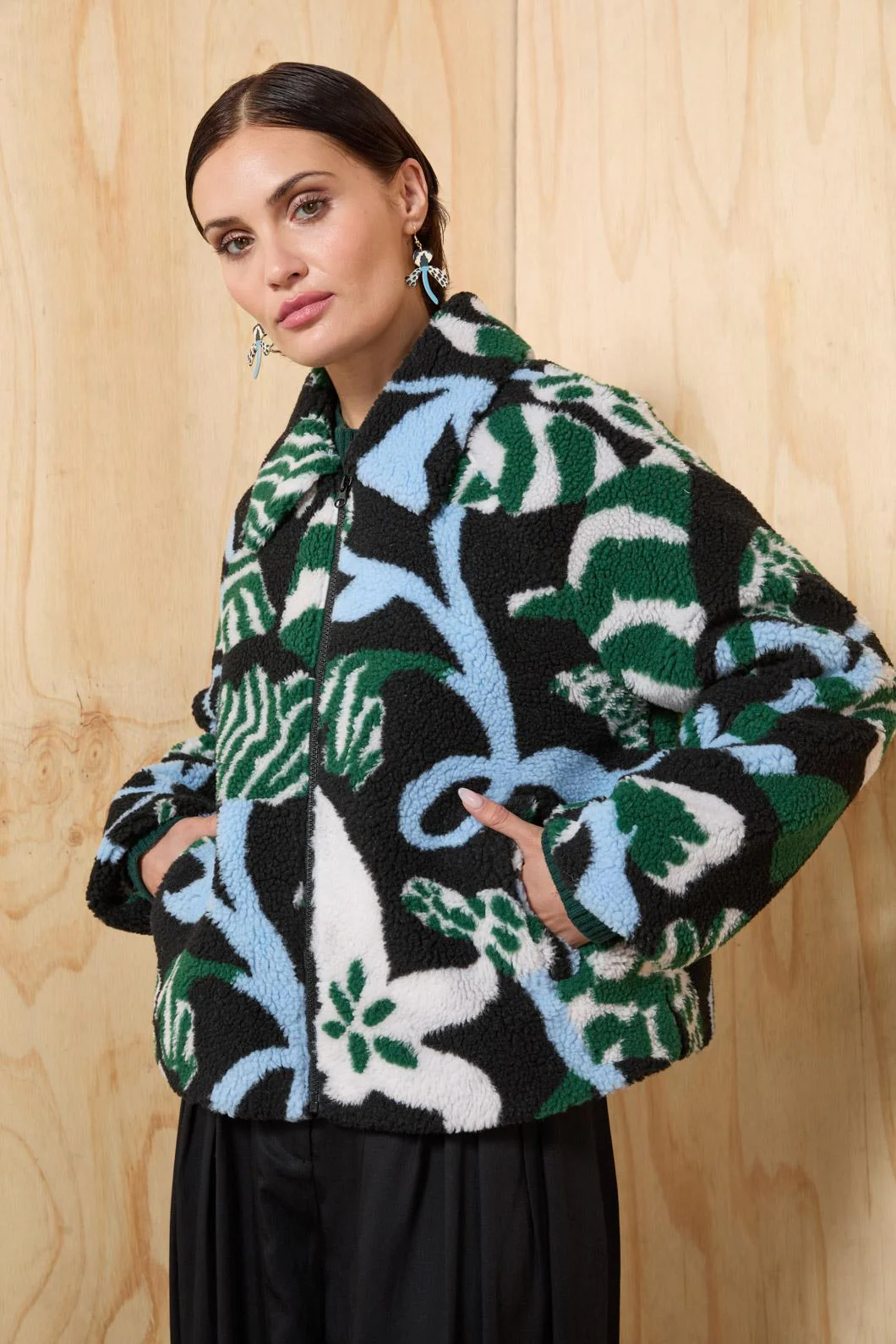 The Vines Sherpa Jacket - Image 3