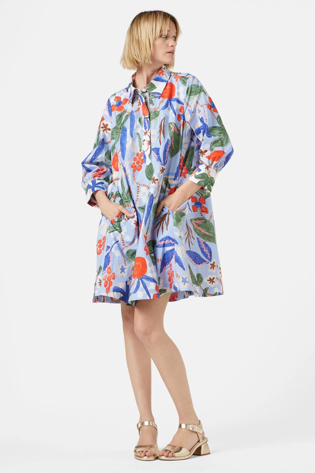 To Market Shirt Dress - Image 3