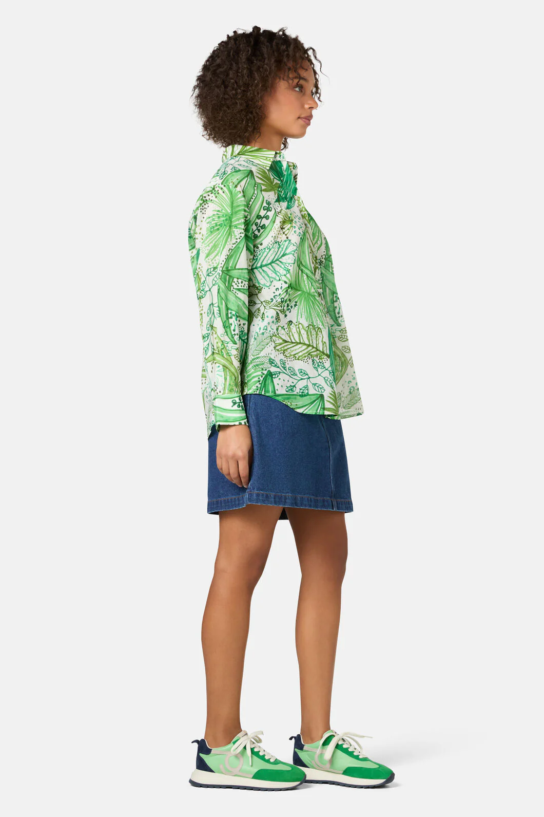 Tree Fern Print Shirt - Image 3