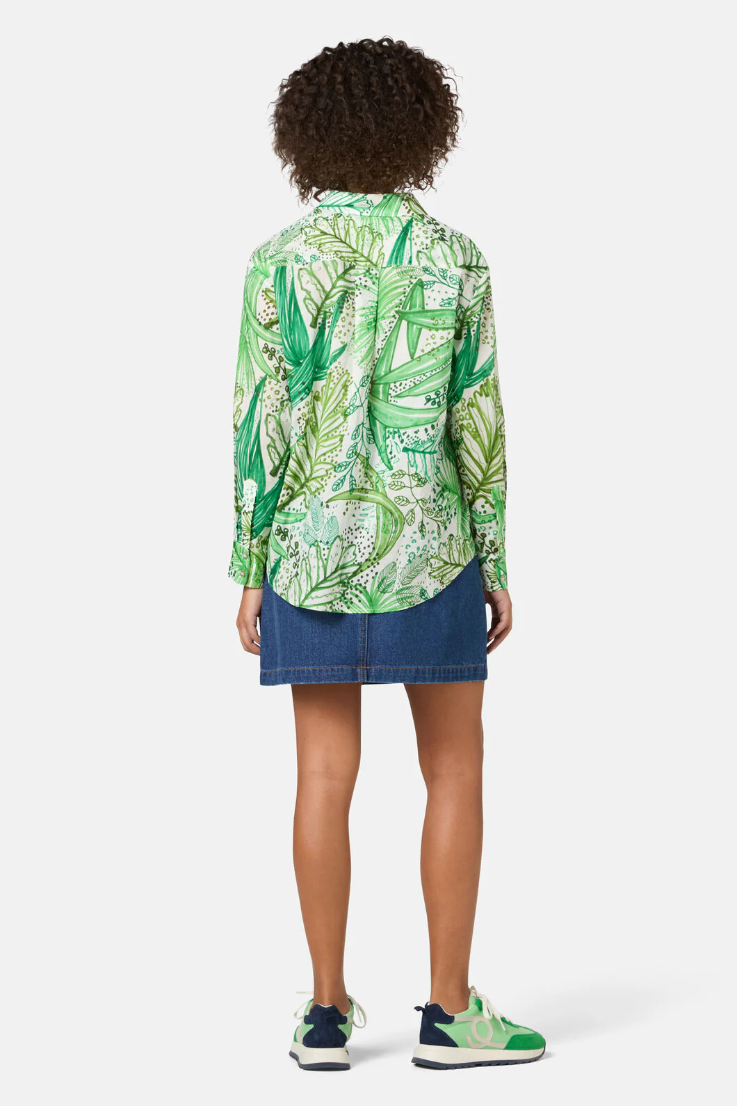 Tree Fern Print Shirt - Image 4