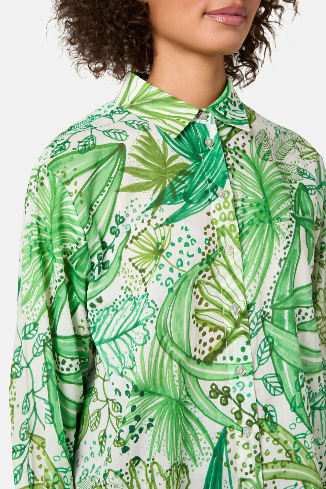 Tree Fern Print Shirt - Image 5