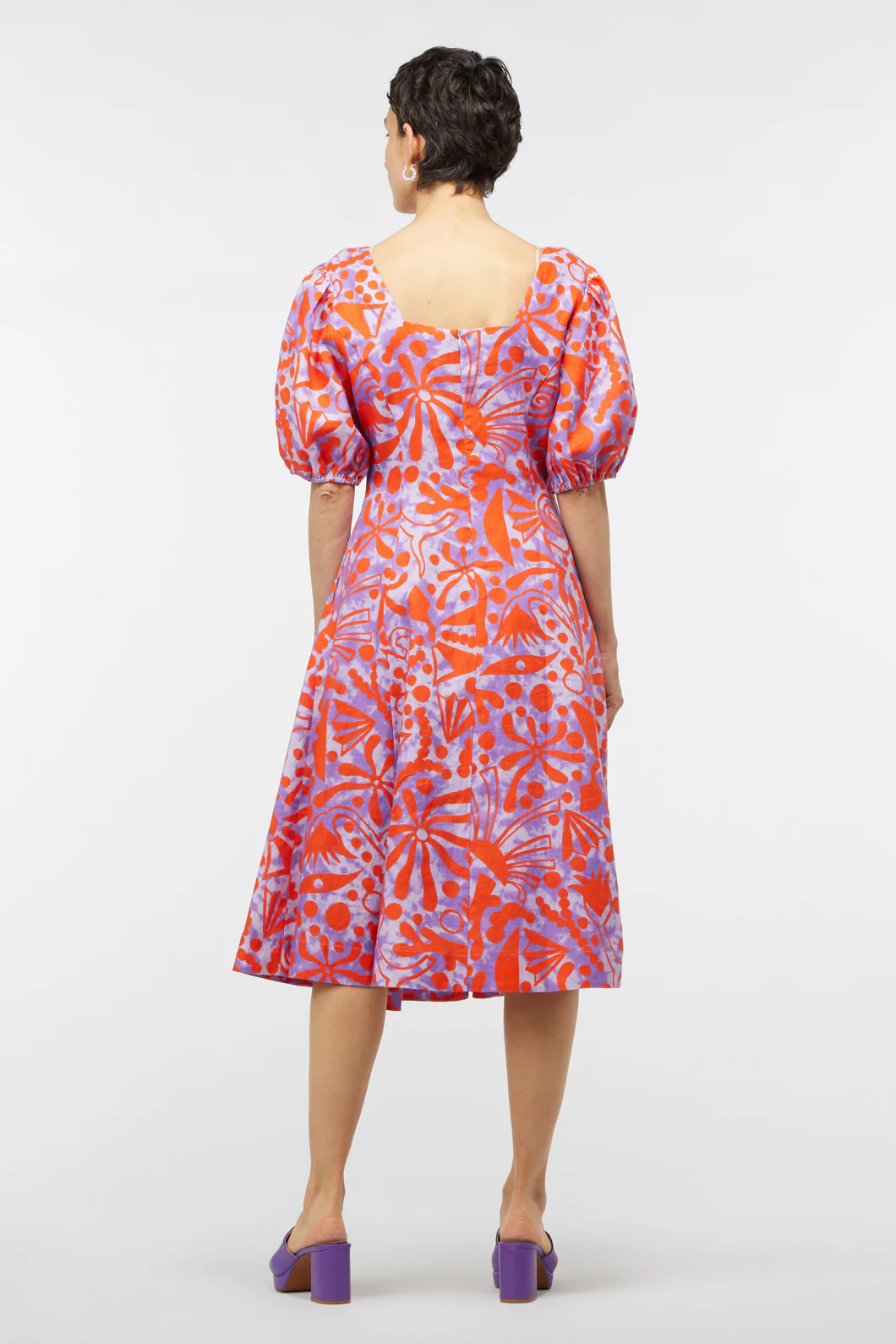 Volcano Linen Dress - Image 4
