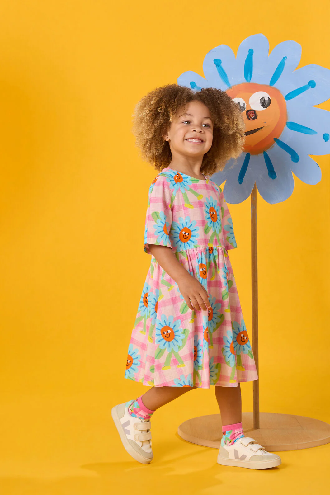 Walking Daisy Kids Dress