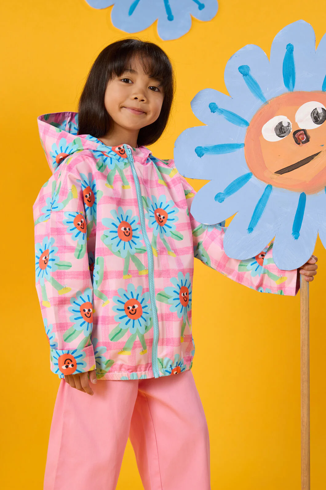 Walking Daisy Kids Raincoat