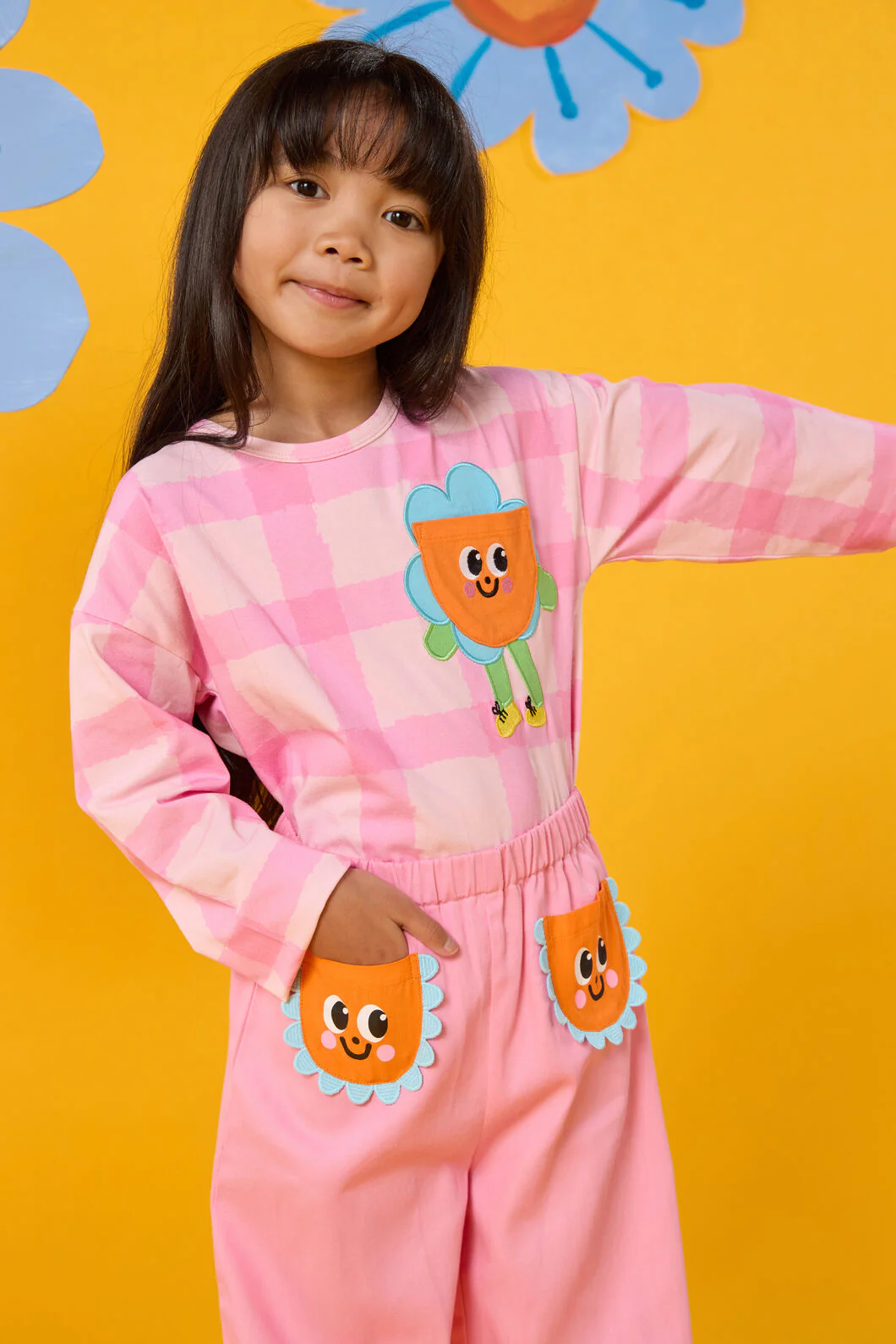 Walking Daisy Kids Top
