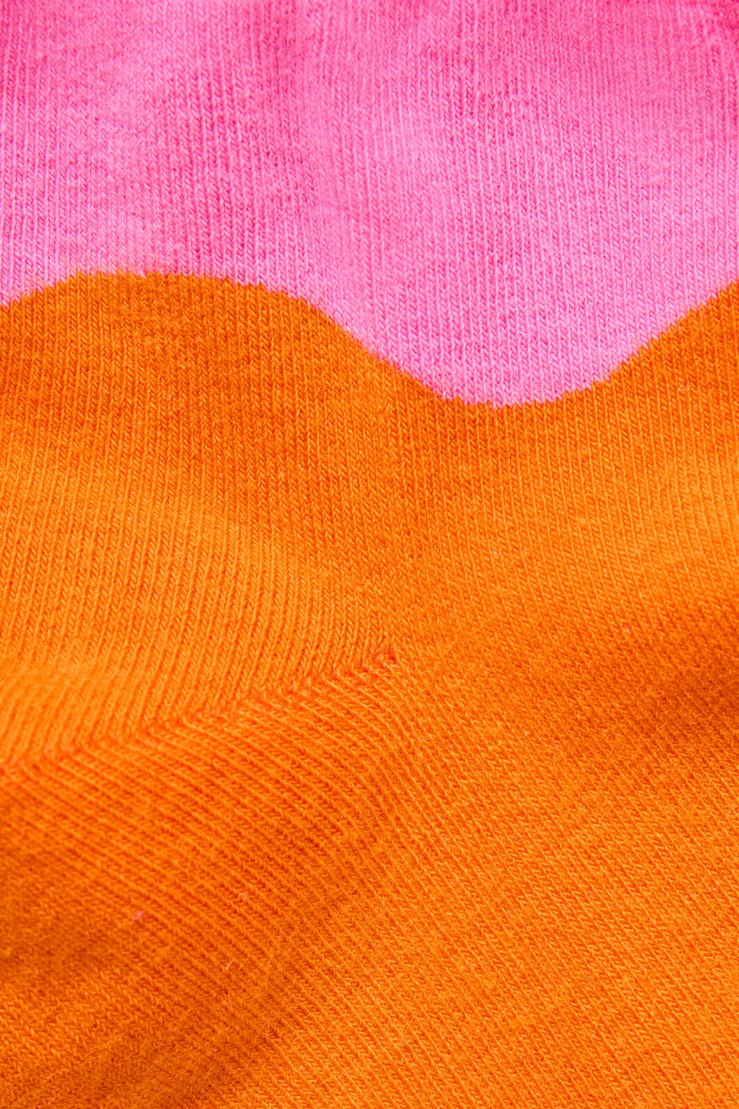 Wavy Ankle Sock Orange - Image 2