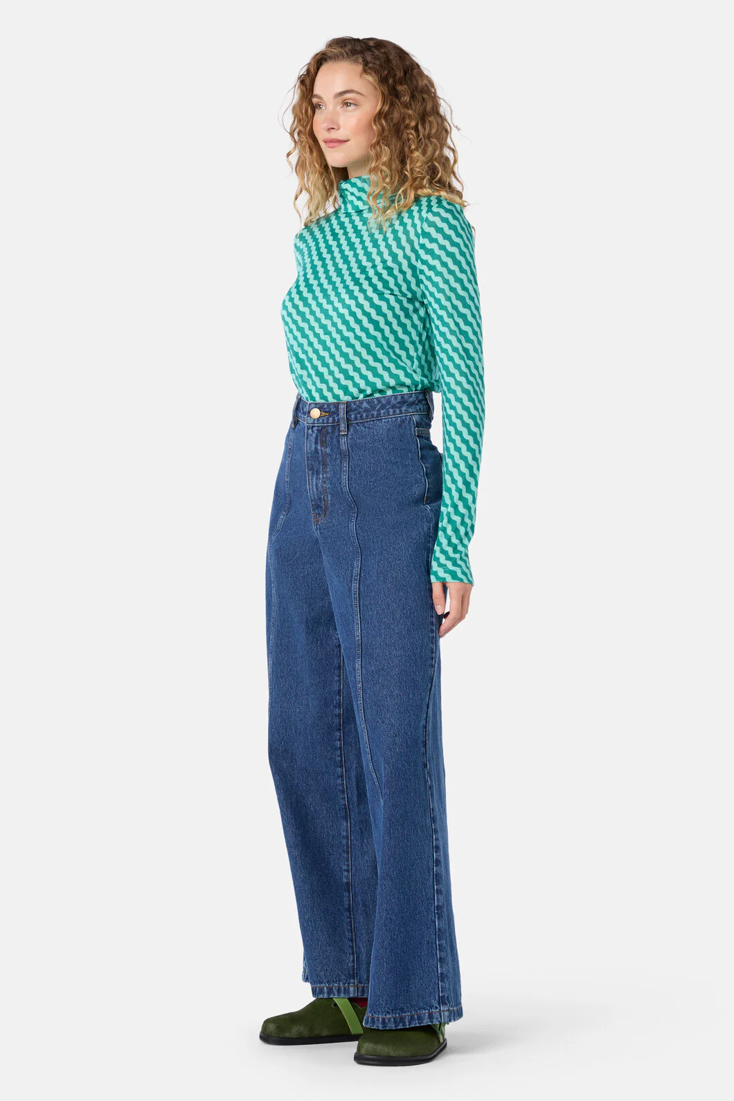 Wavy Days Merino Polo - Image 3