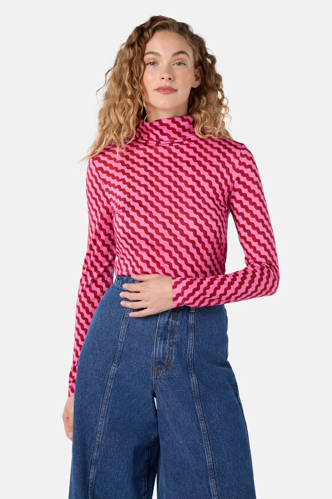 Wavy Days Merino Polo - Image 7