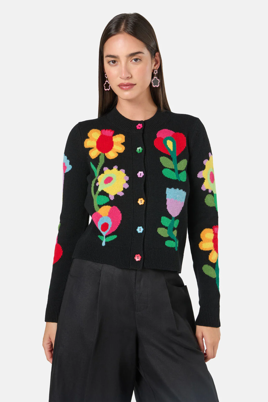 Whimsical Blooms Cardigan - Image 2