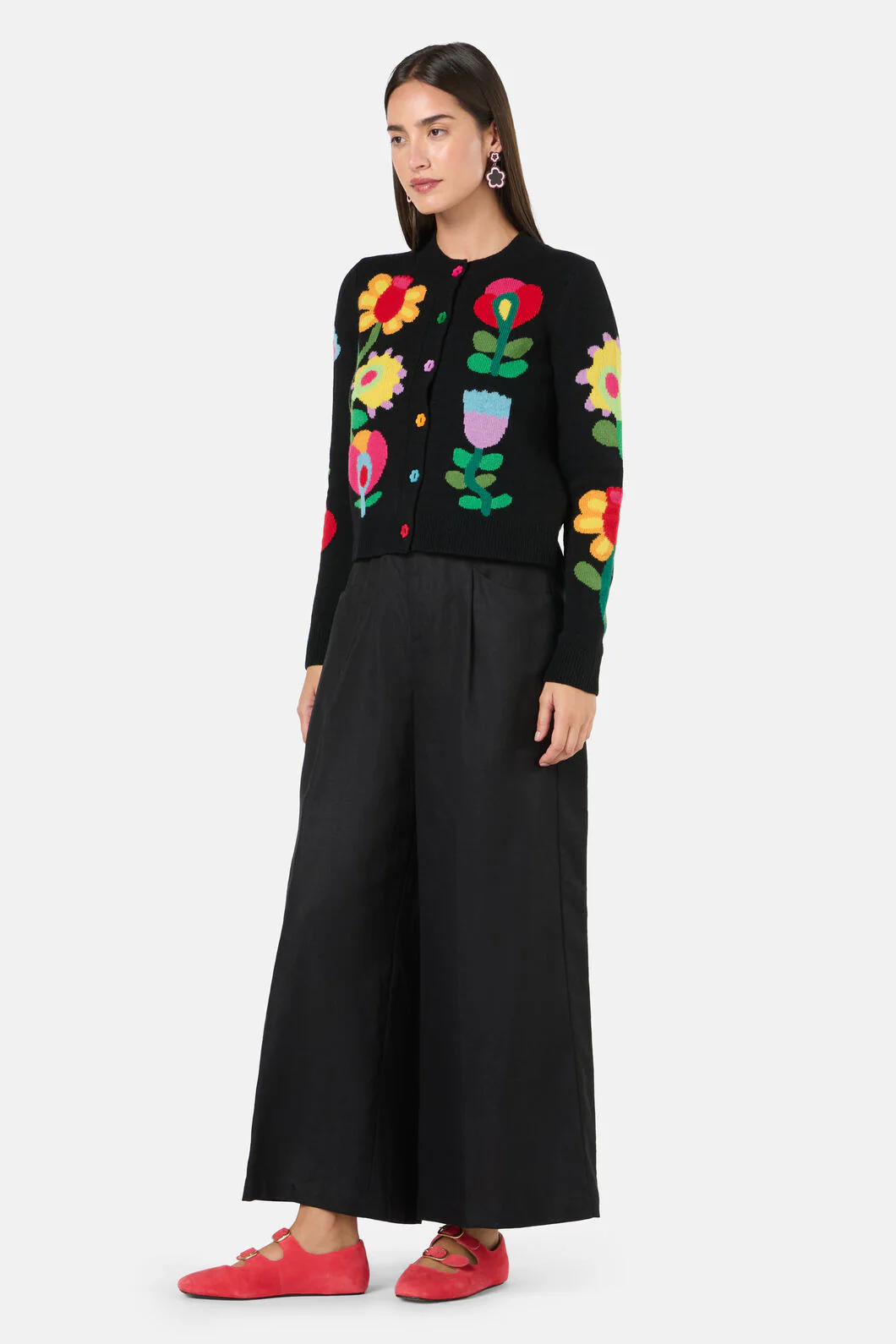 Whimsical Blooms Cardigan - Image 4