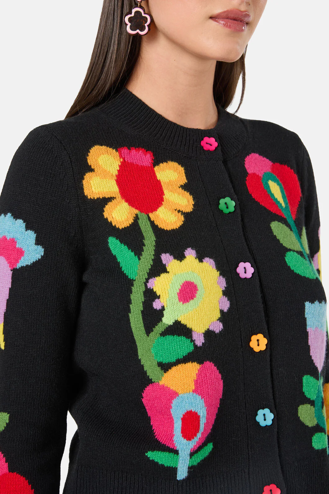 Whimsical Blooms Cardigan - Image 6