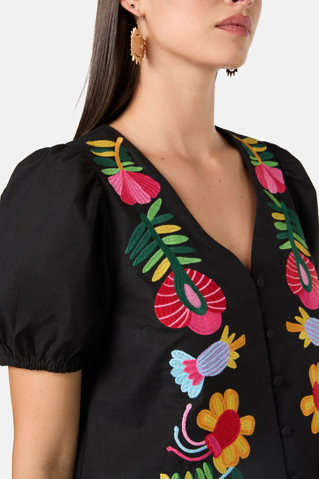 Whimsical Embroidered Top - Image 5