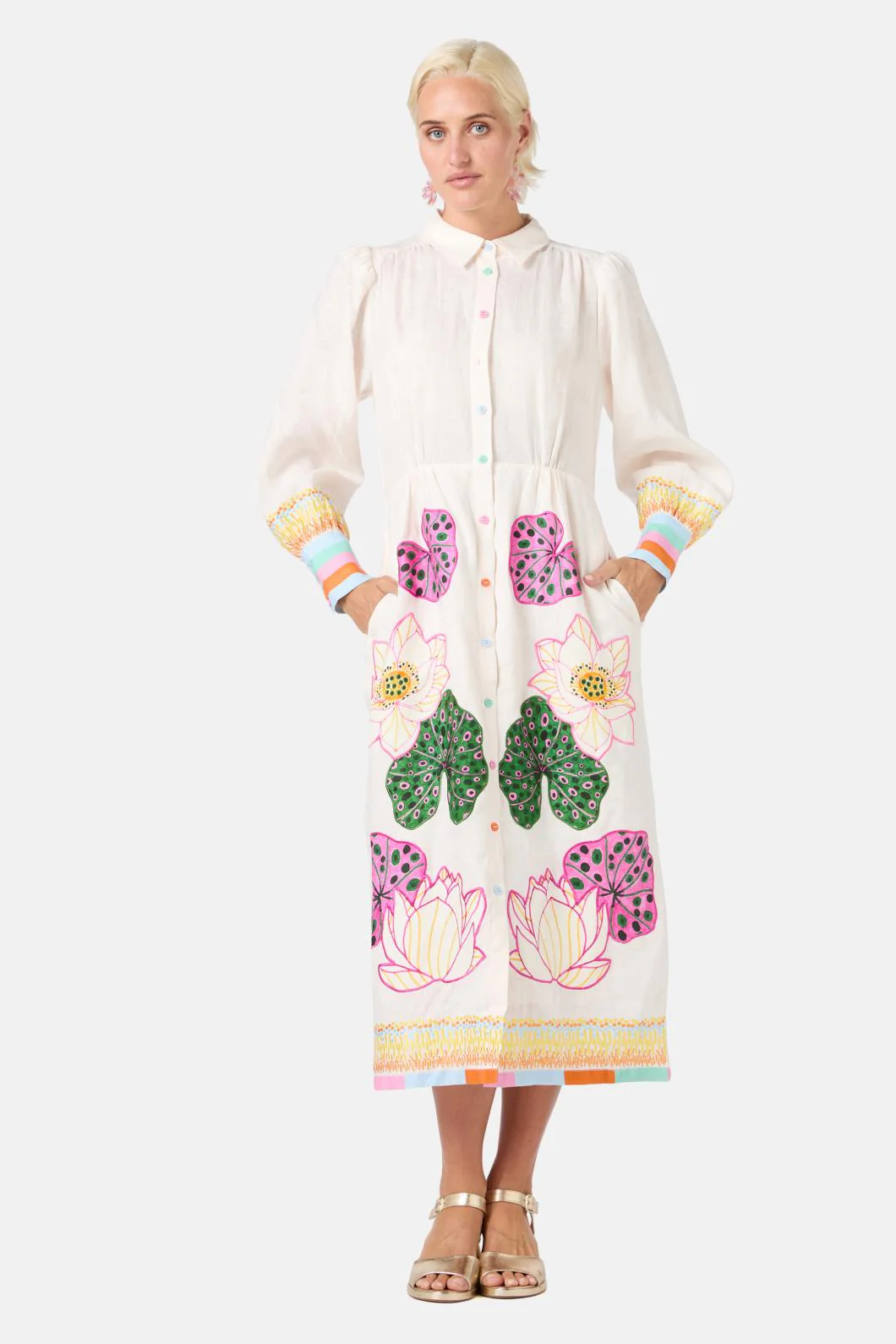 White Lotus Dress - Image 4