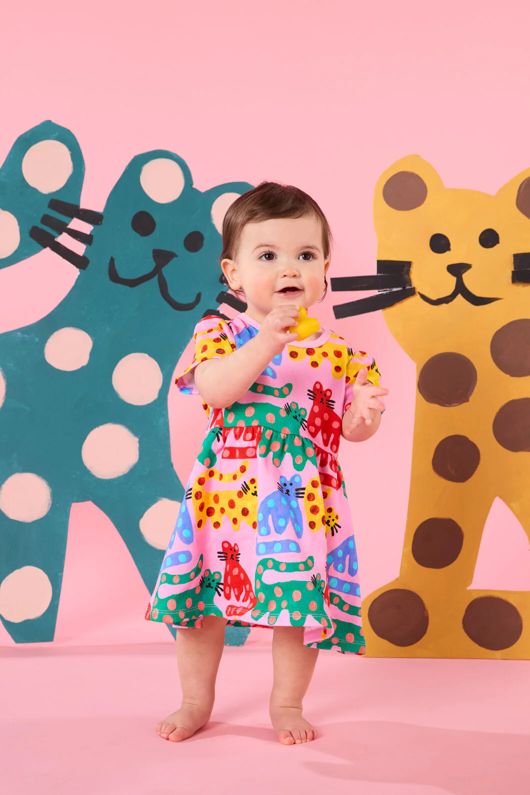 Wiskers Baby Dress