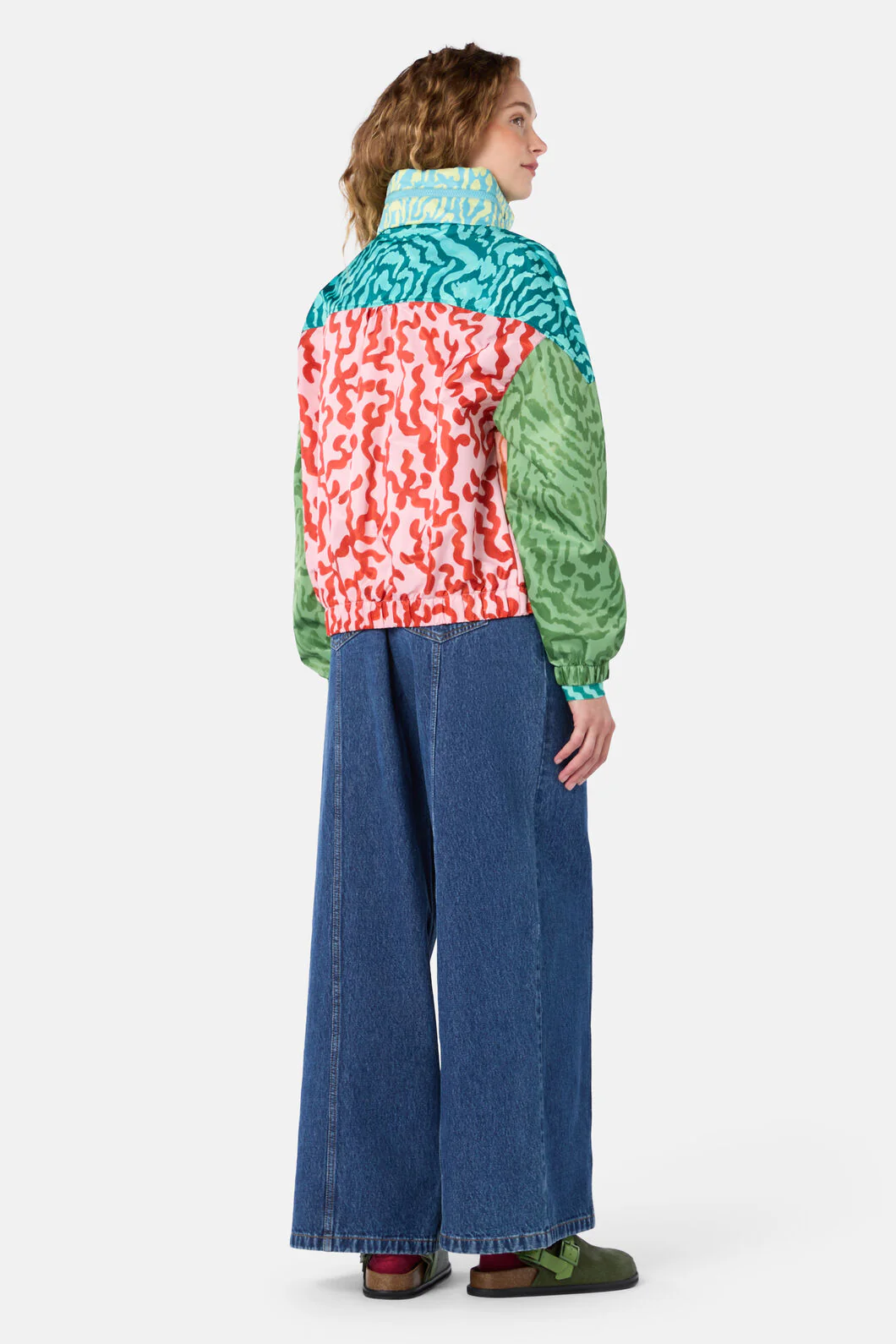 Zellige Patch Raincoat - Image 5