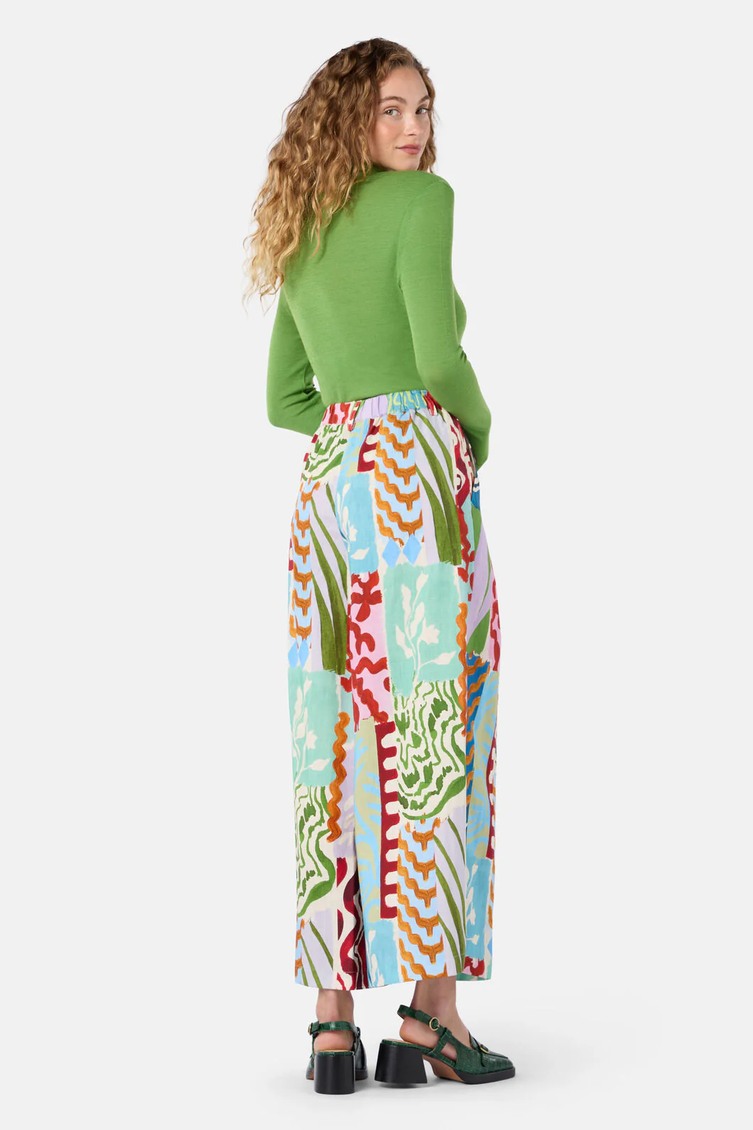 Zellige Patch Skort - Image 4